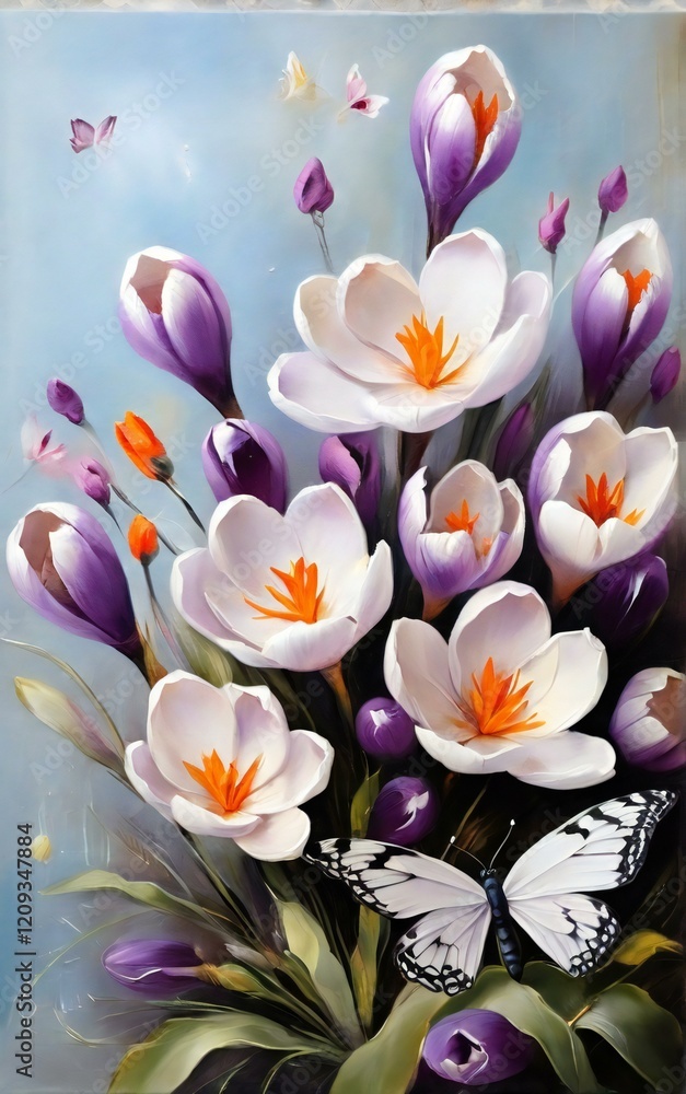 Fototapeta premium white frangipani flowers