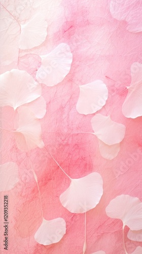Gingko mulberry paper petal blossom flower