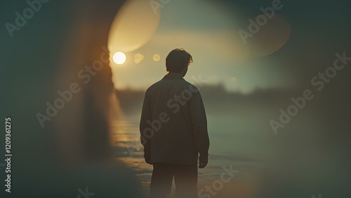 Wallpaper Mural Fading Memories: A Cinematic Ode to Nostalgia Torontodigital.ca