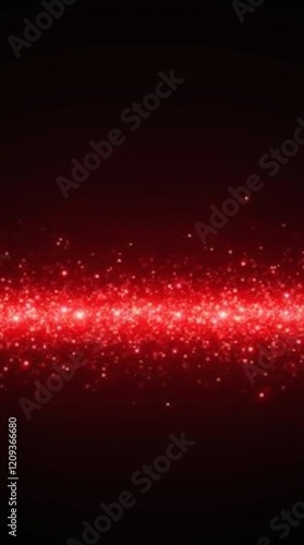 Red Sparkling Horizon