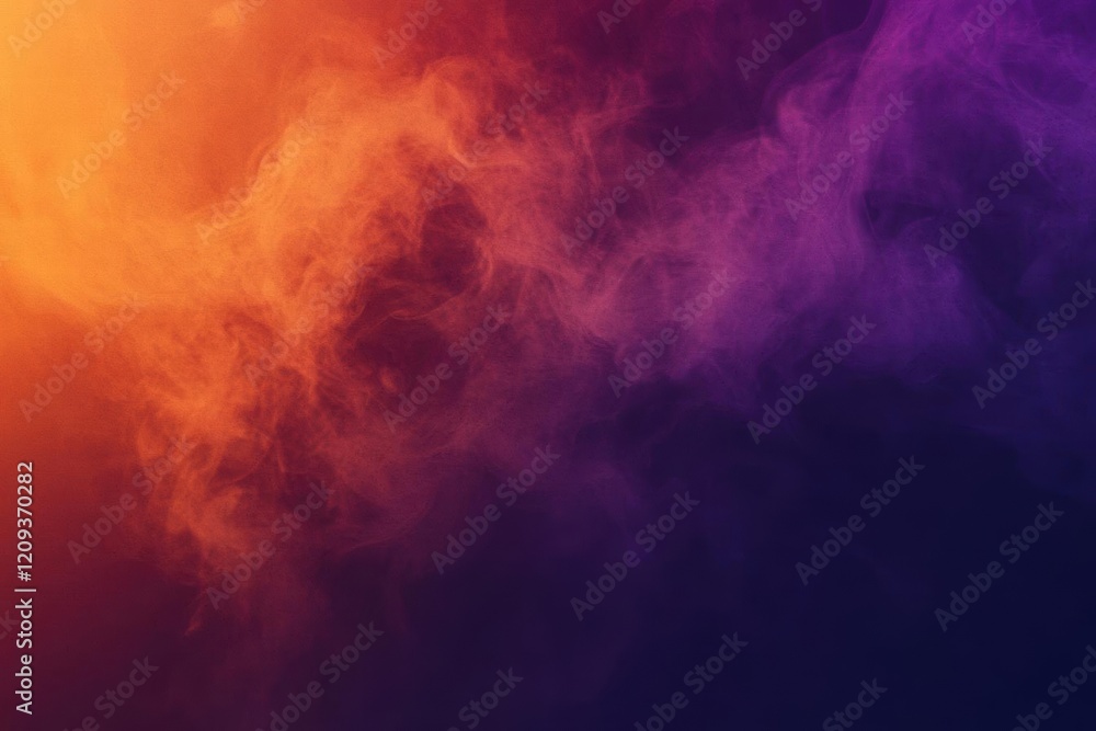 Orange and Purple Smoke Abstract Background Orange and Purple Smoke Abstract Background