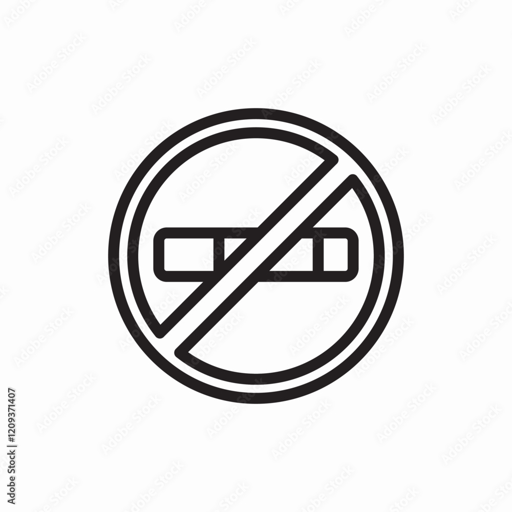 no smoking warning sign icon vector sign no smoking warning sign icon vector sign