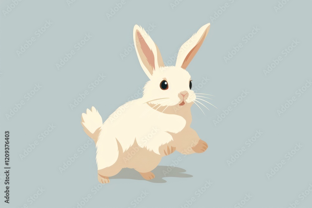 Obraz premium Rabbit animal rodent mammal