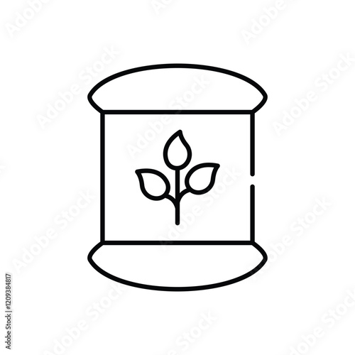 Seeds vector icon