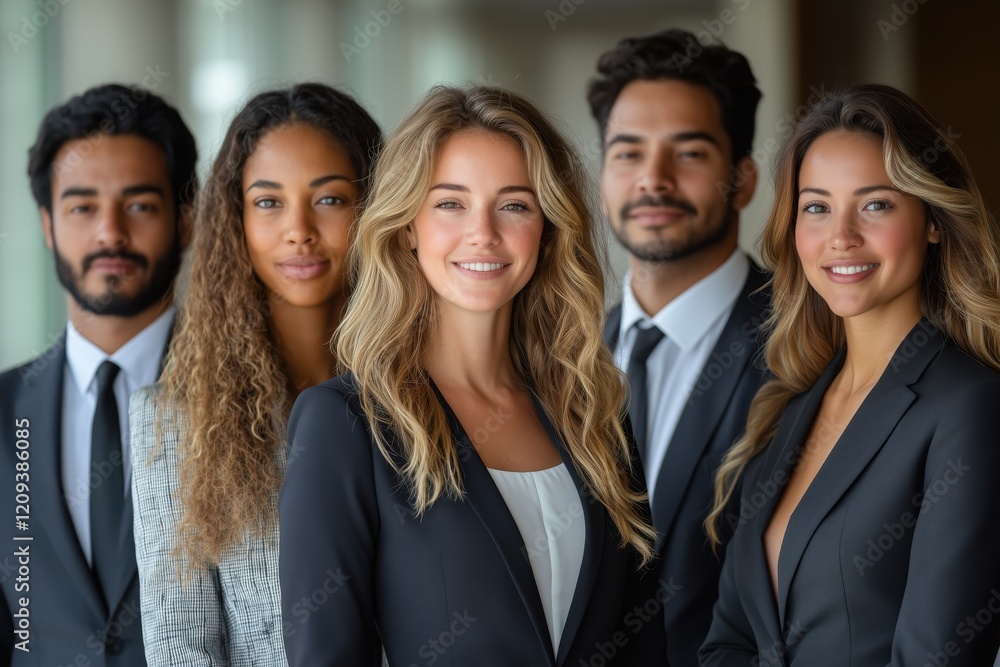Diverses und erfolgreiches Business-Team im modernen Arbeitsumfeld Diverses und erfolgreiches Business-Team im modernen Arbeitsumfeld