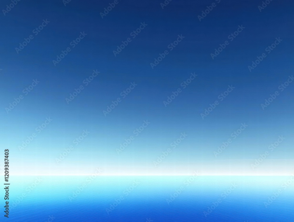 Serene Blue Horizon: A Breathtaking View of the Vast Ocean Serene Blue Horizon: A Breathtaking View of the Vast Ocean