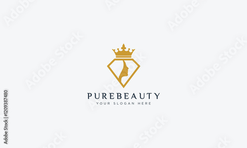 Fashion and beauty logo design  vector template