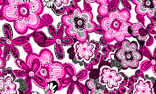 Abstract Flower background suitable for home decore and wallpaper purpose