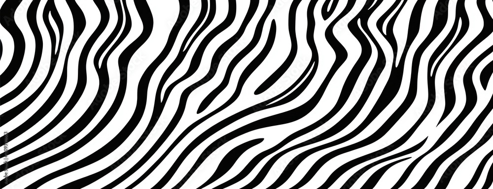 Black thin lines wildlife pattern animal Black thin lines wildlife pattern animal