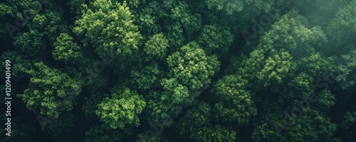 A breathtaking aerial view of a waterfall in a lush green forest.