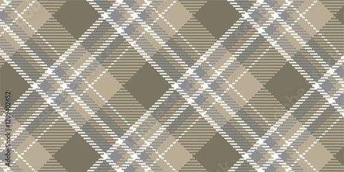 Vector checkered pattern or plaid pattern. Tartan, textured seamless twill for flannel shirts, duvet covers, other autumn winter textile mills. Vector Format