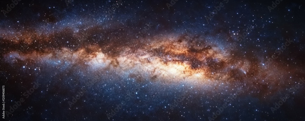 A breathtaking view of the Milky Way galaxy stretching across a clear night sky, filled with countless stars. A breathtaking view of the Milky Way galaxy stretching across a clear night sky, filled with countless stars.