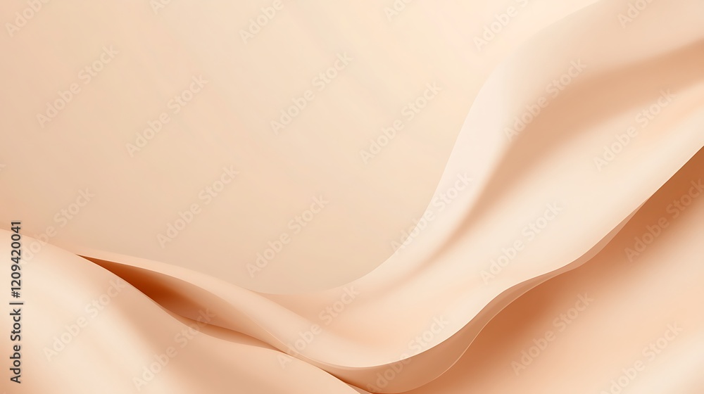 Abstract Beige Waves Soft Curving Texture Abstract Beige Waves Soft Curving Texture