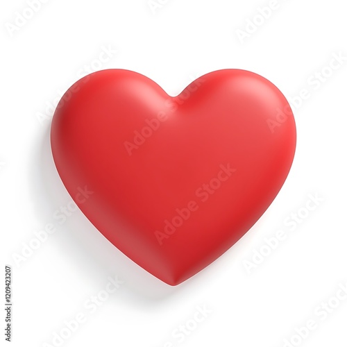 Perfect Red Heart Image for Love and Valentine's Day