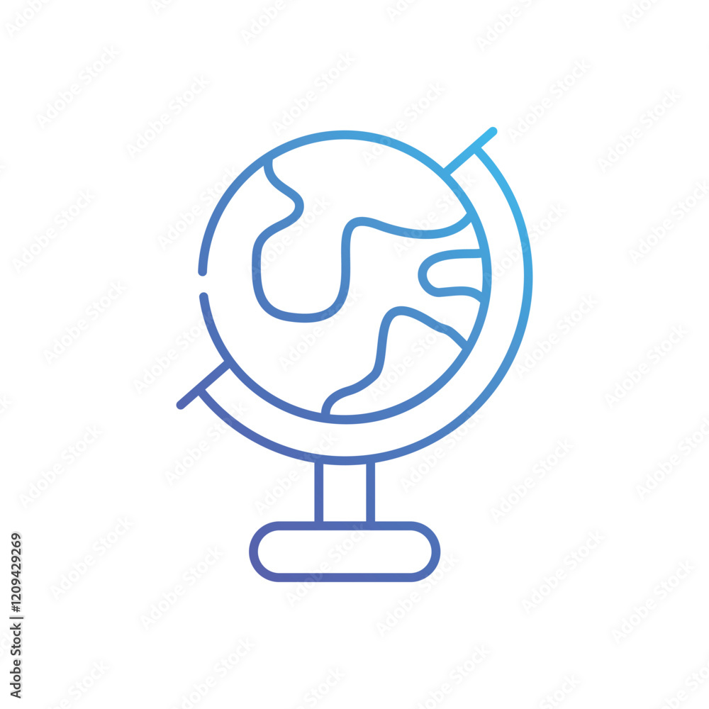 Globe vector icon