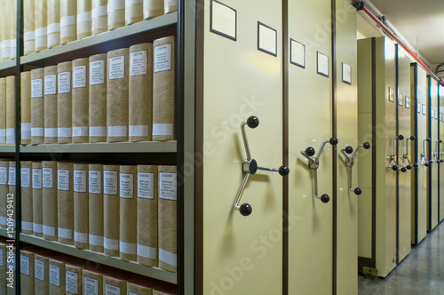 Mobile shelving is supporting the evolution of large archives