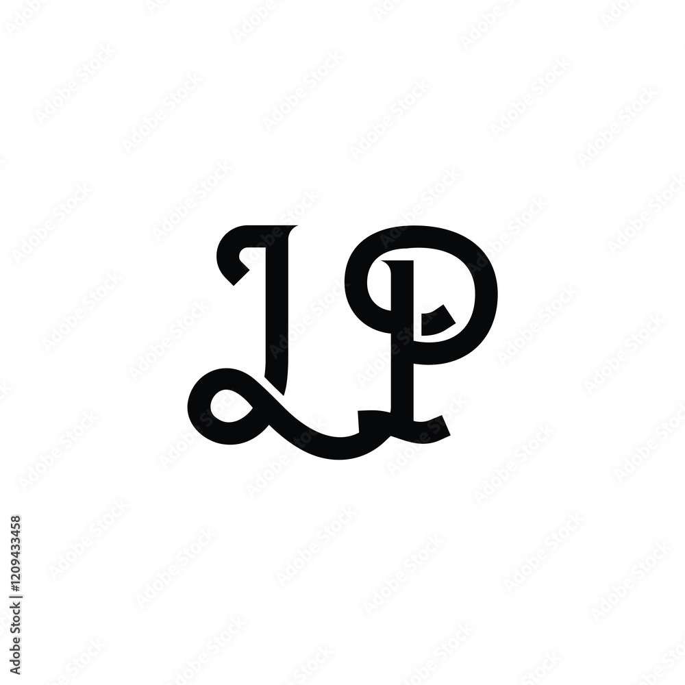 LP monogram logo design letter text name symbol monochrome logotype alphabet character simple logo LP monogram logo design letter text name symbol monochrome logotype alphabet character simple logo