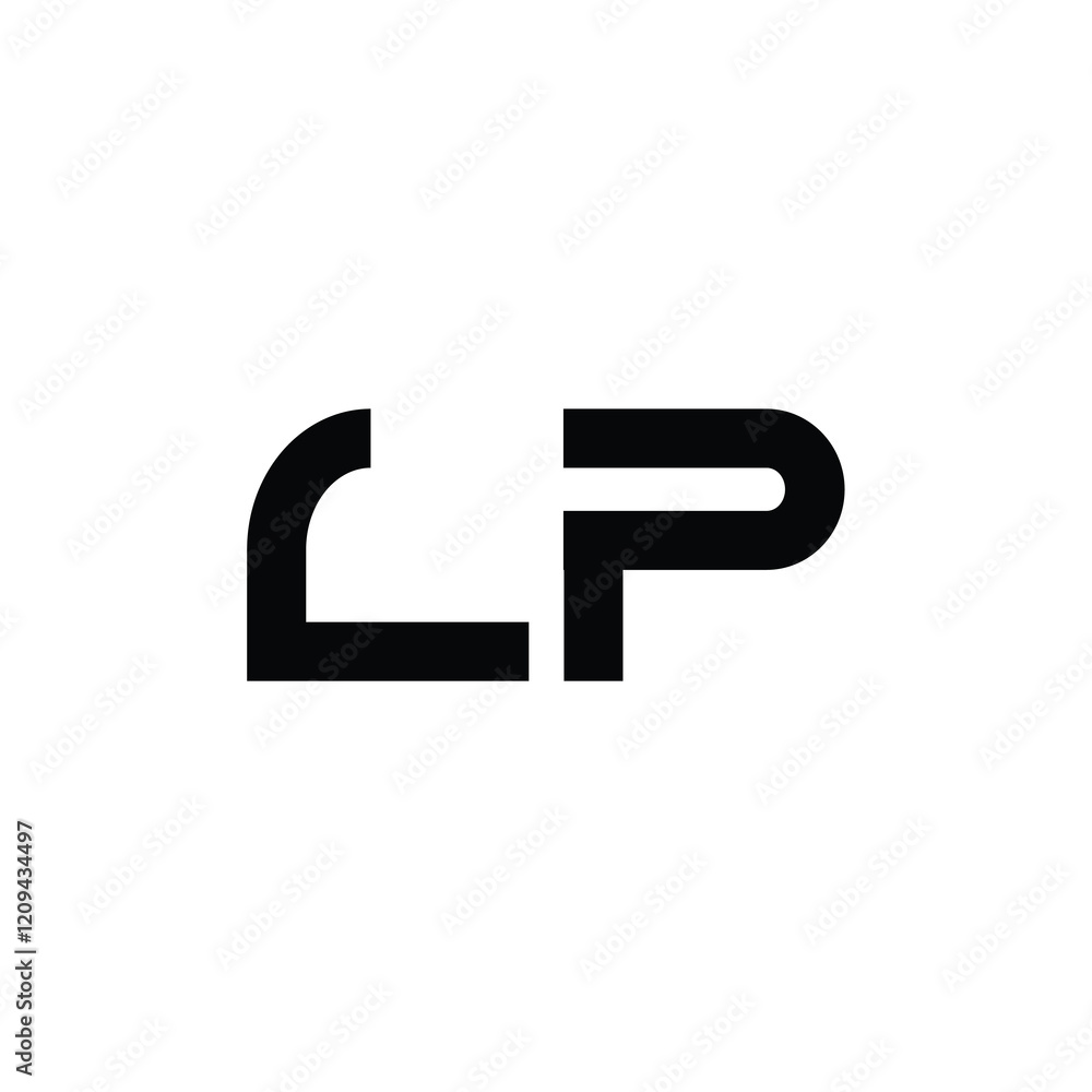 LP monogram logo design letter text name symbol monochrome logotype alphabet character simple logo LP monogram logo design letter text name symbol monochrome logotype alphabet character simple logo