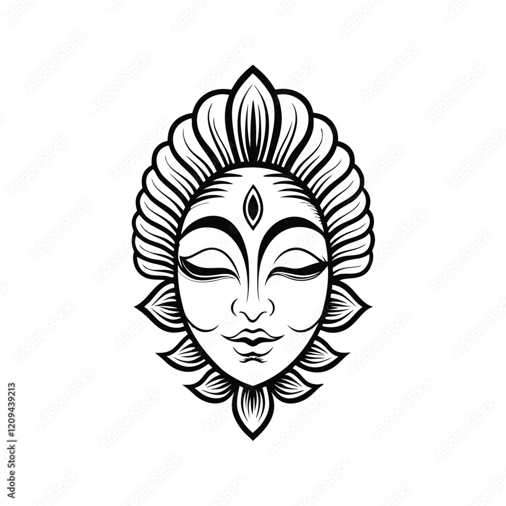 Create a minimalist illustration of a human face silhouette, emphasizing clean lines and negative space. Create a minimalist illustration of a human face silhouette, emphasizing clean lines and negative space.