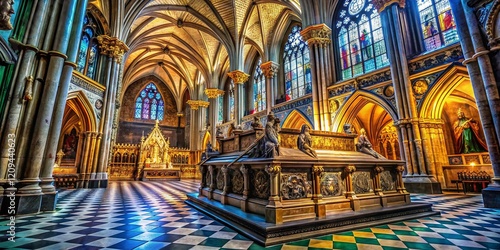 High Altar, Westminster Abbey, Isaac Newton's Tomb, Gothic Architecture, 1867 Restoration