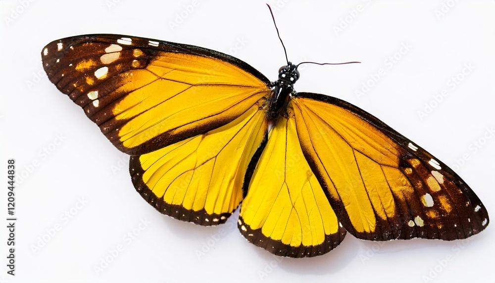 Fototapeta premium butterfly on white background