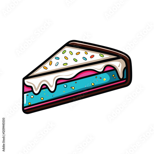 modern-cake-slice-with-sprinkles-for-a-bakery.eps