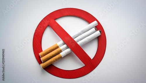 no smoking sign isolated on white background