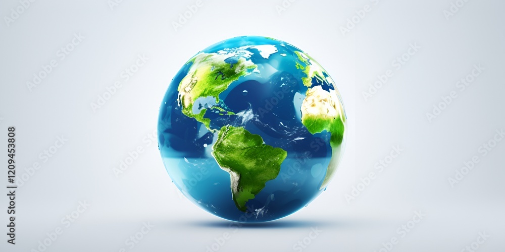 3d icon of the earth, blue and green colors, white background, simple design, vector illustration, no shadow on bottom right corner, 3d icon of the earth, blue and green colors, white background, simple design, vector illustration, no shadow on bottom right corner,