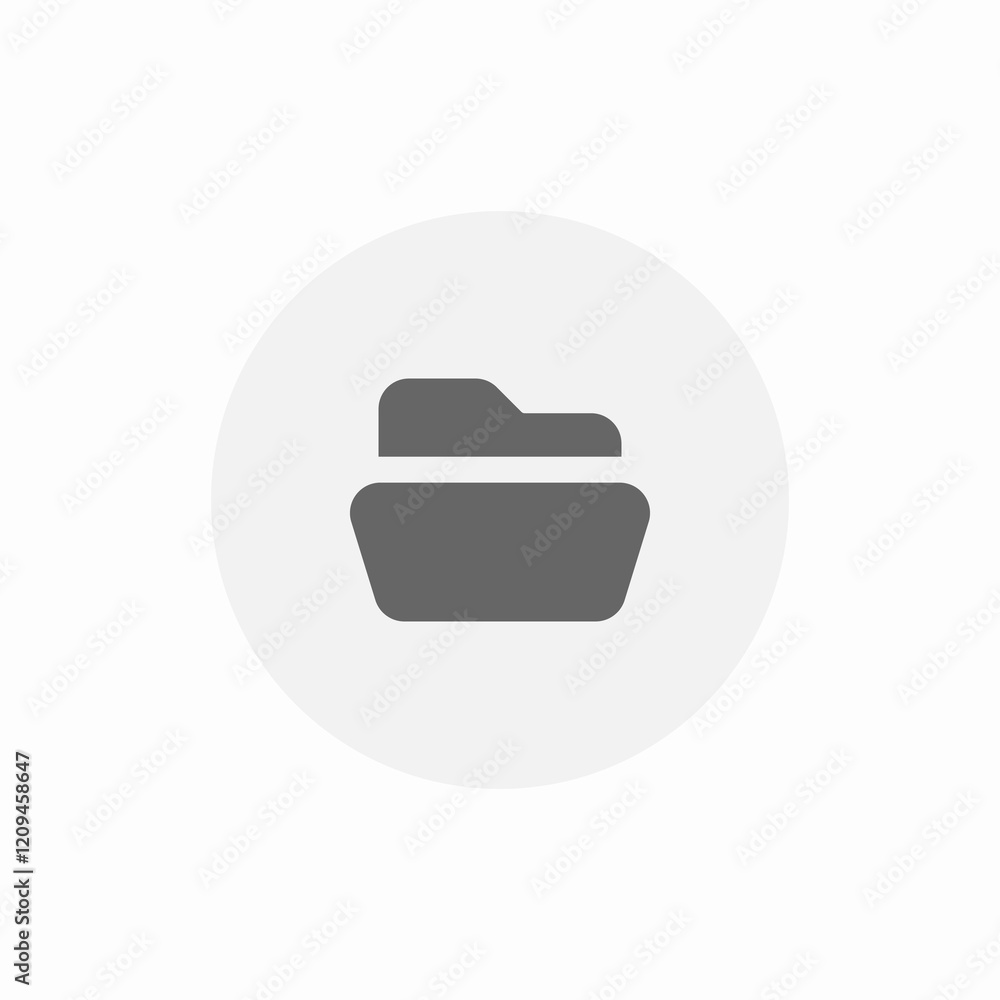 folder file document storage icon vector sign folder file document storage icon vector sign