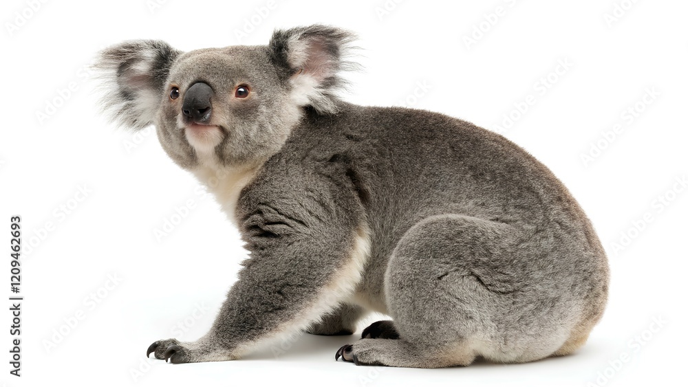 Fototapeta premium Koala on a white background 