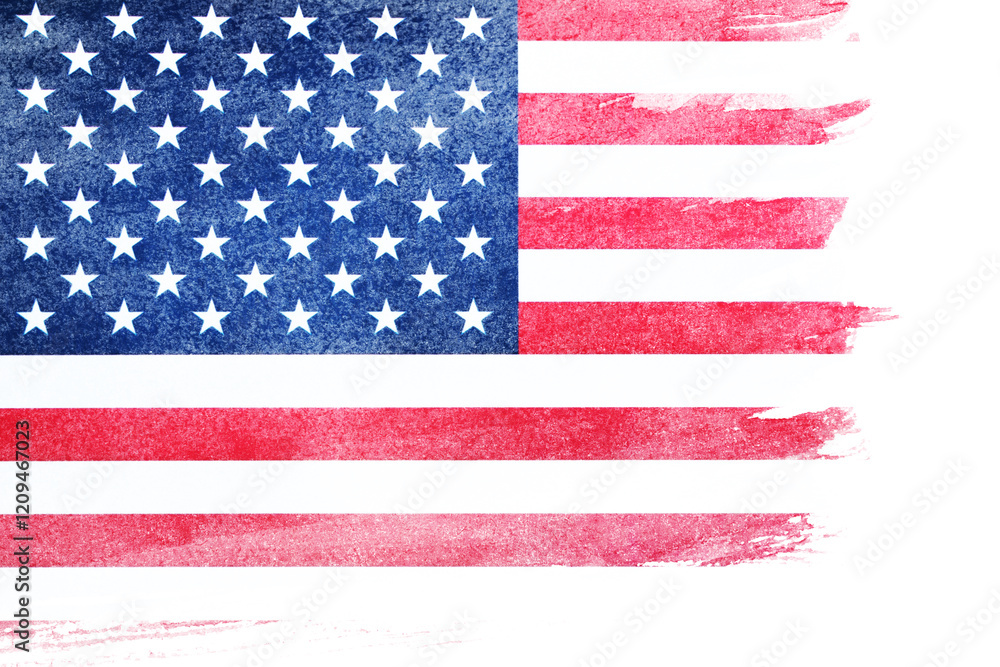 Grunge USA flag. American flag with grunge texture. Grunge USA flag. American flag with grunge texture.