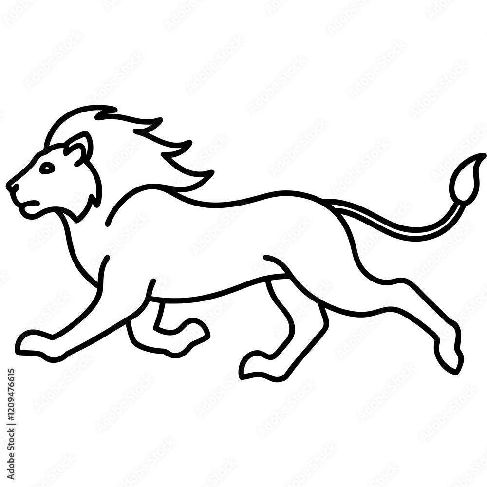 Fototapeta premium lion