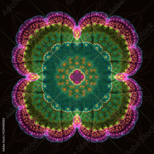 Fractal fantasy refined pattern