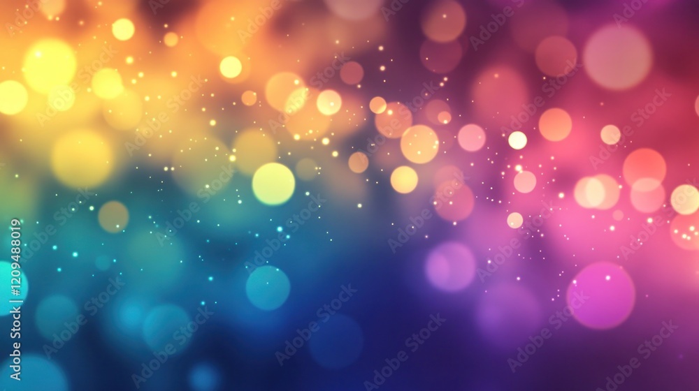 Obraz premium Abstract Colorful Bokeh Background