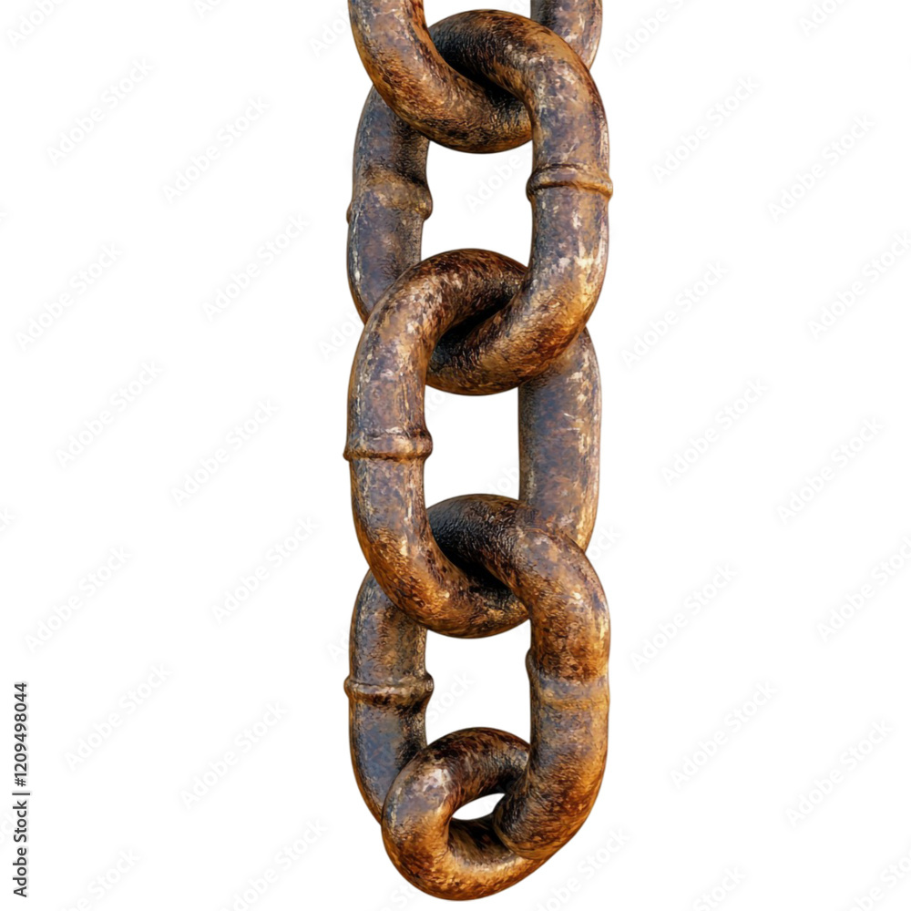 Rusty chain links strong metal texture background Rusty chain links strong metal texture background