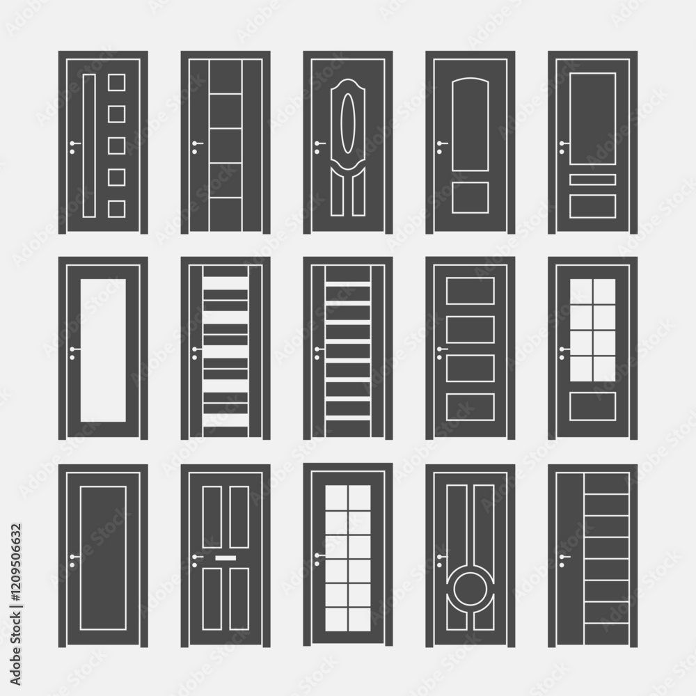 single door set single door set