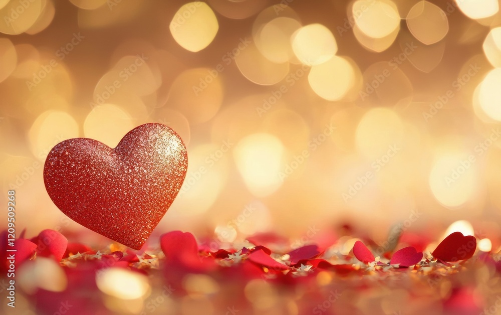 Saint Valentines Day and 8 march womans day heart on gold background Saint Valentines Day and 8 march womans day heart on gold background