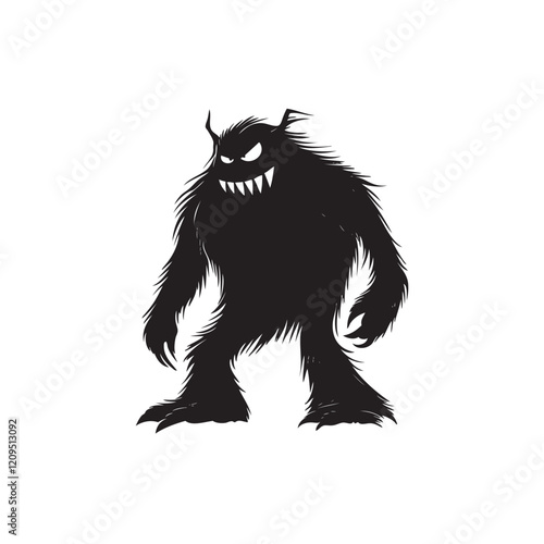 illustration of a beast monster