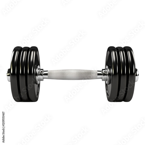 Black Dumbbell Weight Training Fitness Exercise Gym Workout Strong,