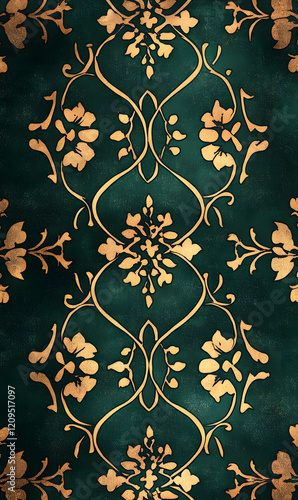 Creative 2D Doodle Floral Illustrations for wallpaper, card, tile