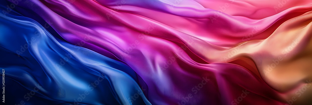 Obraz premium Banner: abstract background in colors and patterns for Bisexual Pride