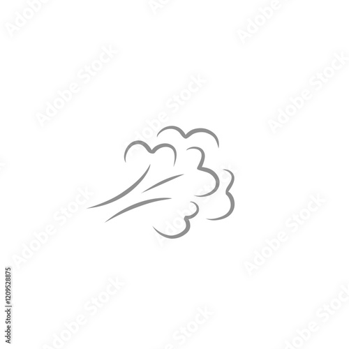 comic cloud fart illustration