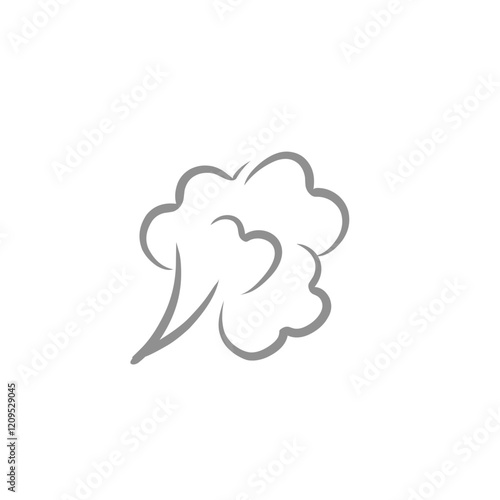 comic cloud fart illustration