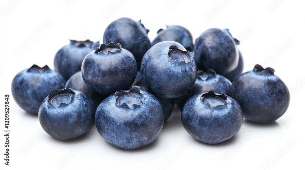 A cluster of blueberries with their round, plump shapes and deep blue color, Each blueberry’s vibrant color and subtle imperfections captured with precision A cluster of blueberries with their round, plump shapes and deep blue color, Each blueberry’s vibrant color and subtle imperfections captured with precision