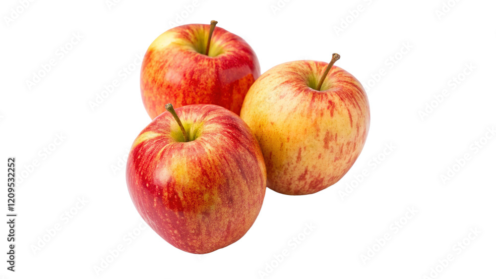 Honeycrisp apples isolated on transparent background Honeycrisp apples isolated on transparent background