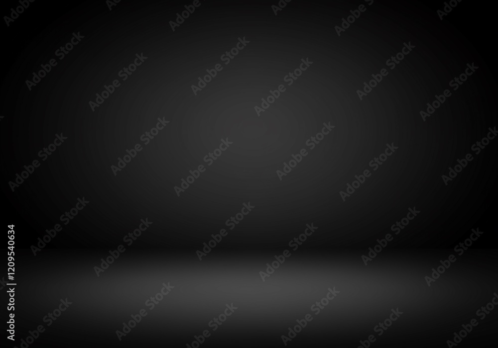 An image that evokes a sense of mystery and depth, with a dark, empty studio with a subtle gradient from light to dark gray An image that evokes a sense of mystery and depth, with a dark, empty studio with a subtle gradient from light to dark gray