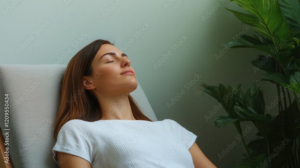 Hydrotherapy for beauty and wellness at the spa Relaxed woman enjoying tranquility in a serene environment. Hydrotherapy for beauty and wellness at the spa Relaxed woman enjoying tranquility in a serene environment.