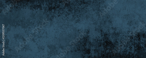 A Rustic and Moody Abstract Navy Blue Background with Faded Gradients and Textured Layers
