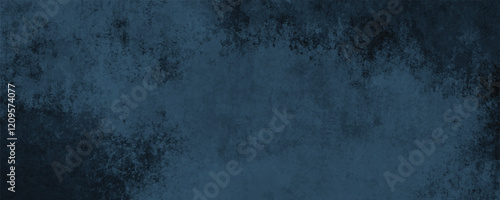 A Subdued Abstract Navy Blue Texture with Soft Transitions and Artistic Weathered Details
