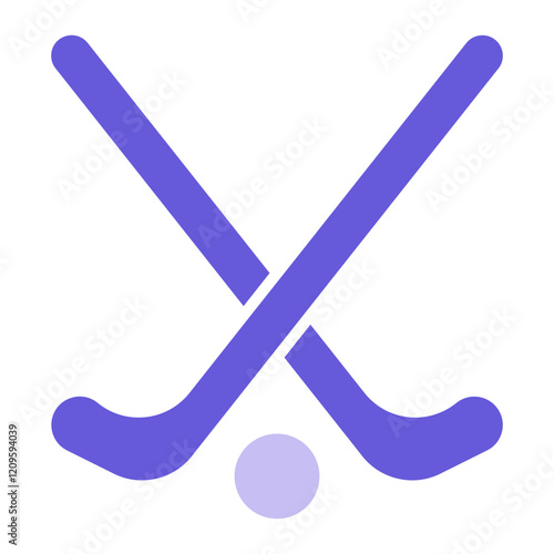 Hockey stick Icon